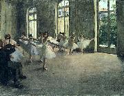 Edgar Degas Rehearsal oil painting reproduction